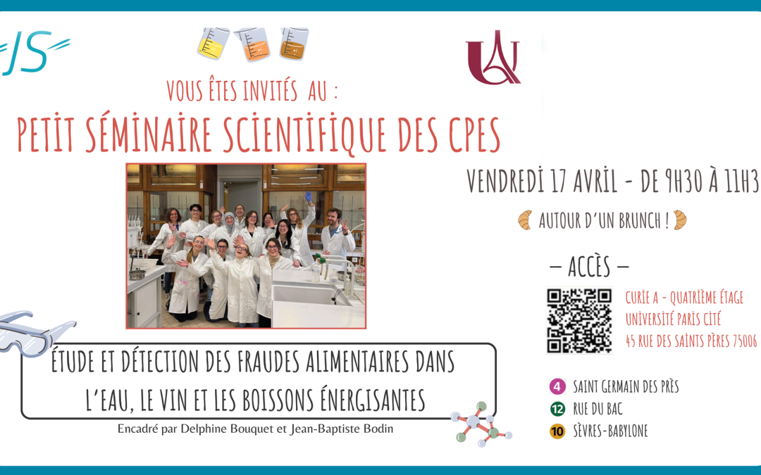 Séminaire scientifique !